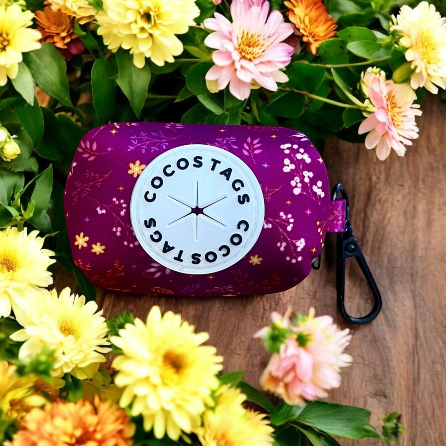 Porta bolsas Granate