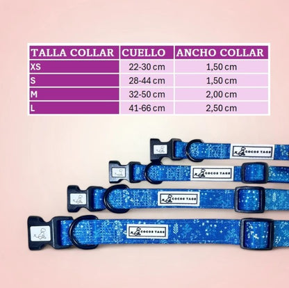 Collar ajustable Madrid Turquesa